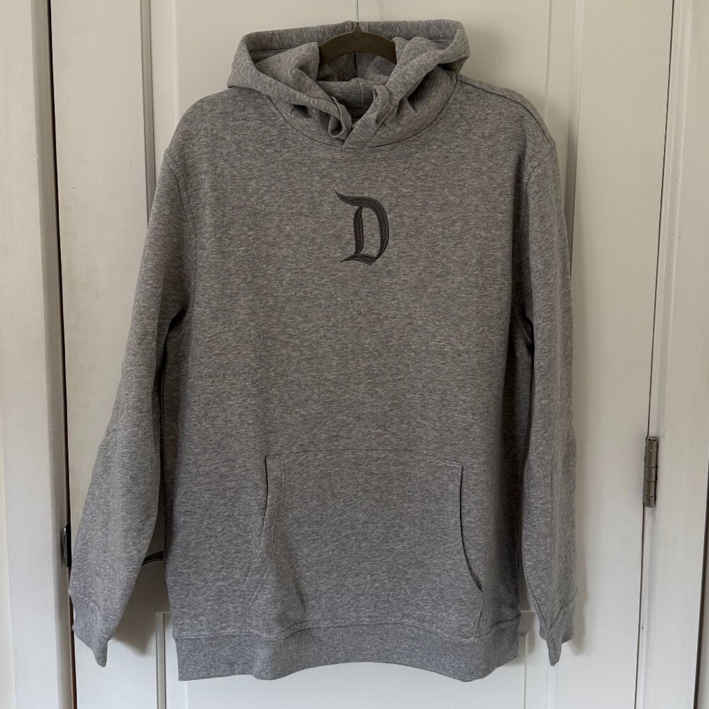 NEW Disney Parks Disneyland Resort Castle Graphic and Embroidery Sweatshirt SZ M